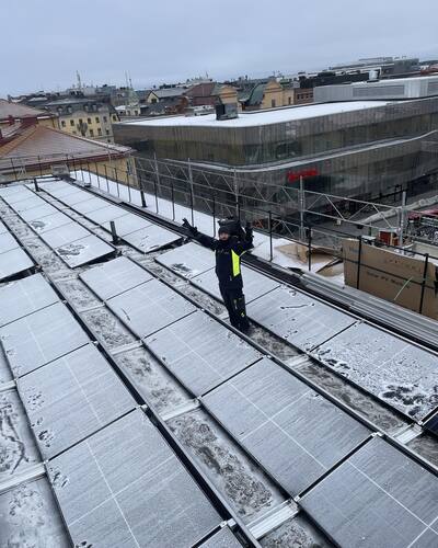 Solceller sandviken