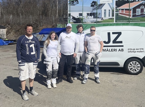 Företagsbild på JZ Måleri AB – En målare i Västernorrlands län