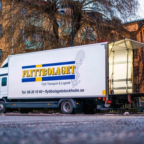 Bild från Flyttbolaget i Stockholm