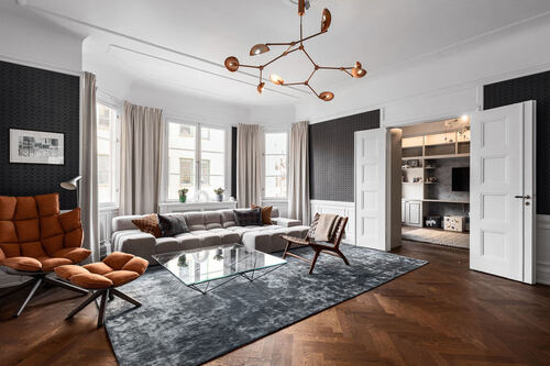 Totalrenovering av sekelskifteslägenhet i Östermalm