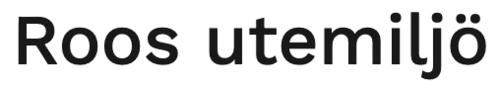 Roos Utemiljö logotyp