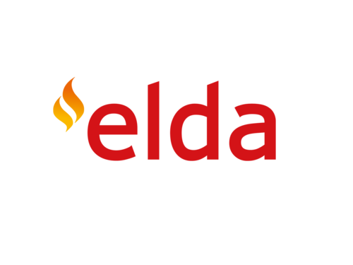Logotyp för Elda
