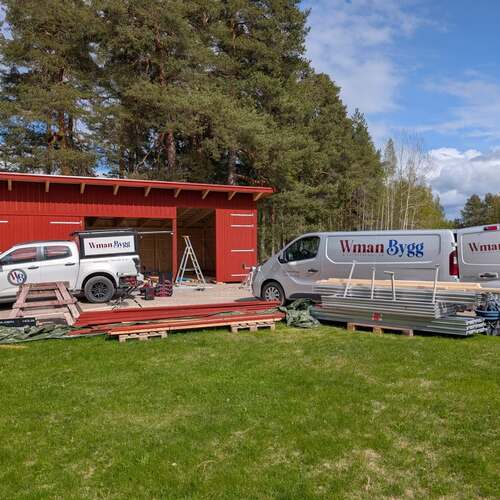 Företagsbild på Wman Bygg & Entreprenad  AB – Ett snickeriföretag i Dalarnas län