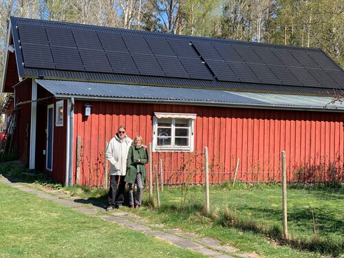 lantbruksfastighet med solceller