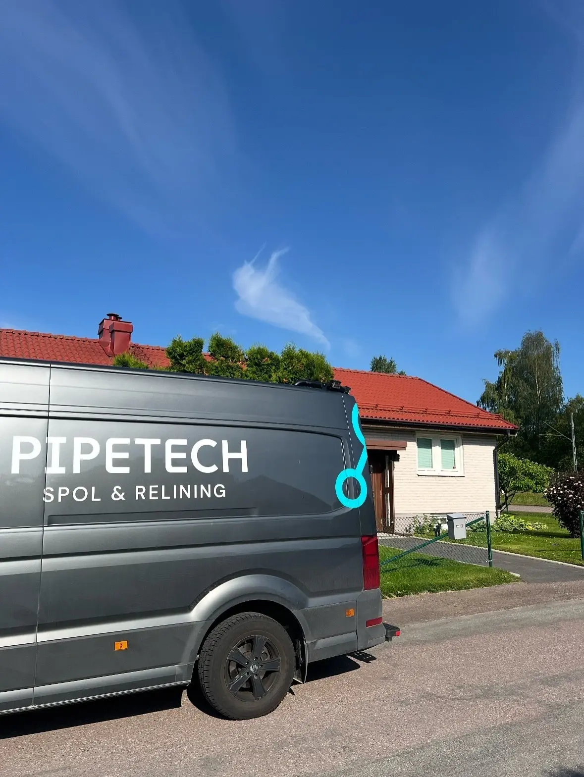 Spolning för villaägare