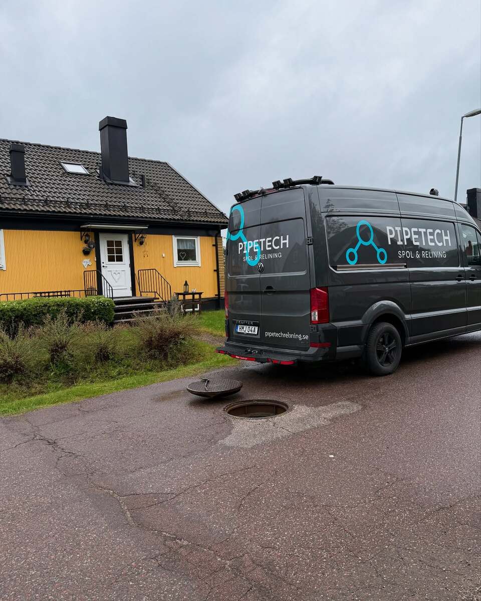 Företagsbild på Pipetech Spol & Relining – Ett VVS-företag i Falun