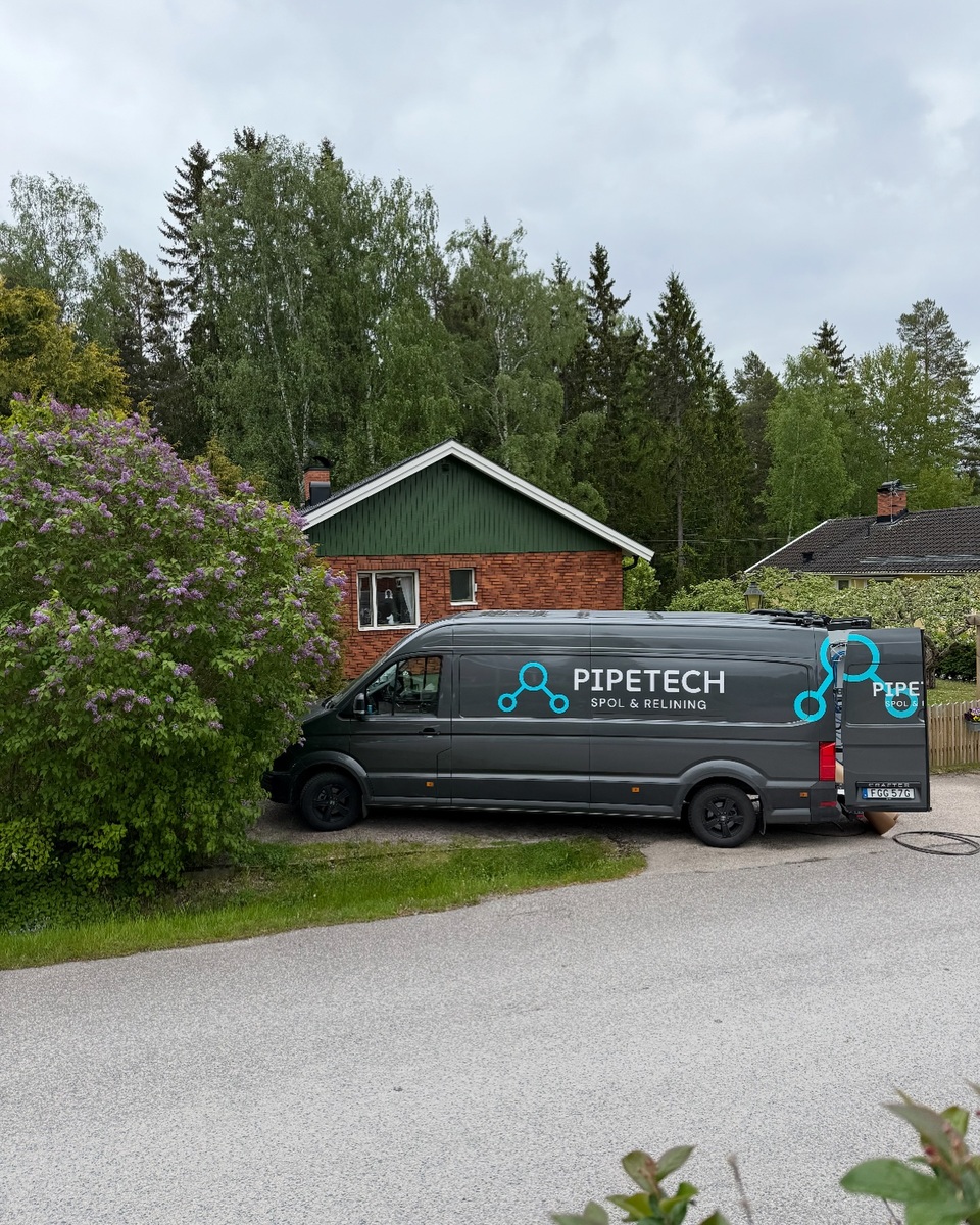Företagsbild på Pipetech Spol & Relining – Ett VVS-företag i Falun