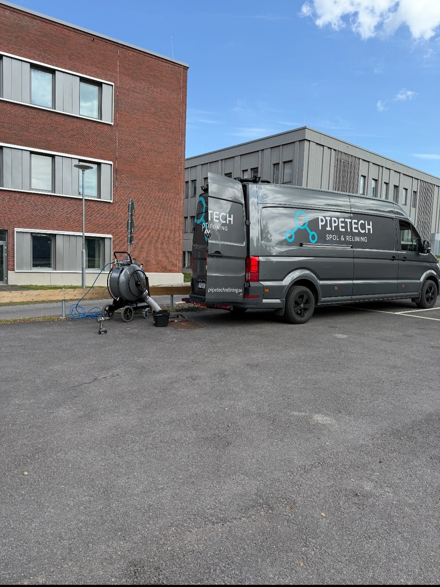 Företagsbild på Pipetech Spol & Relining – Ett VVS-företag i Falun
