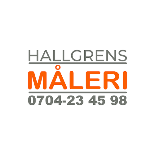 Hallgrens Måleri logotyp