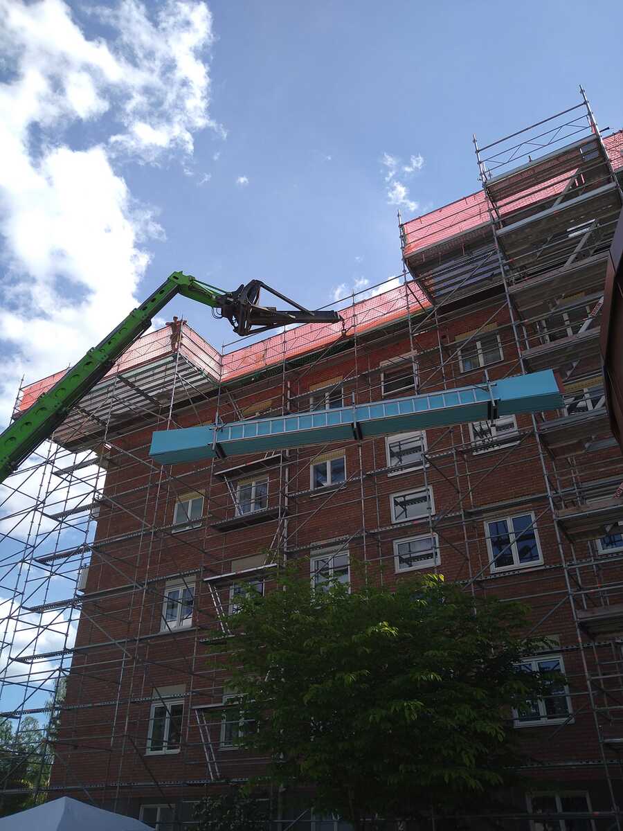 Företagsbild på Smedjebackens Byggplåt Aktiebolag – Ett takföretag i Smedjebacken