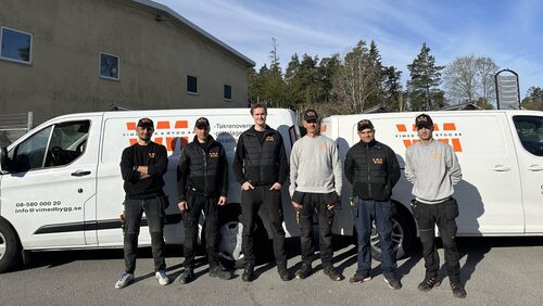Om vårt taklag i Värmdö