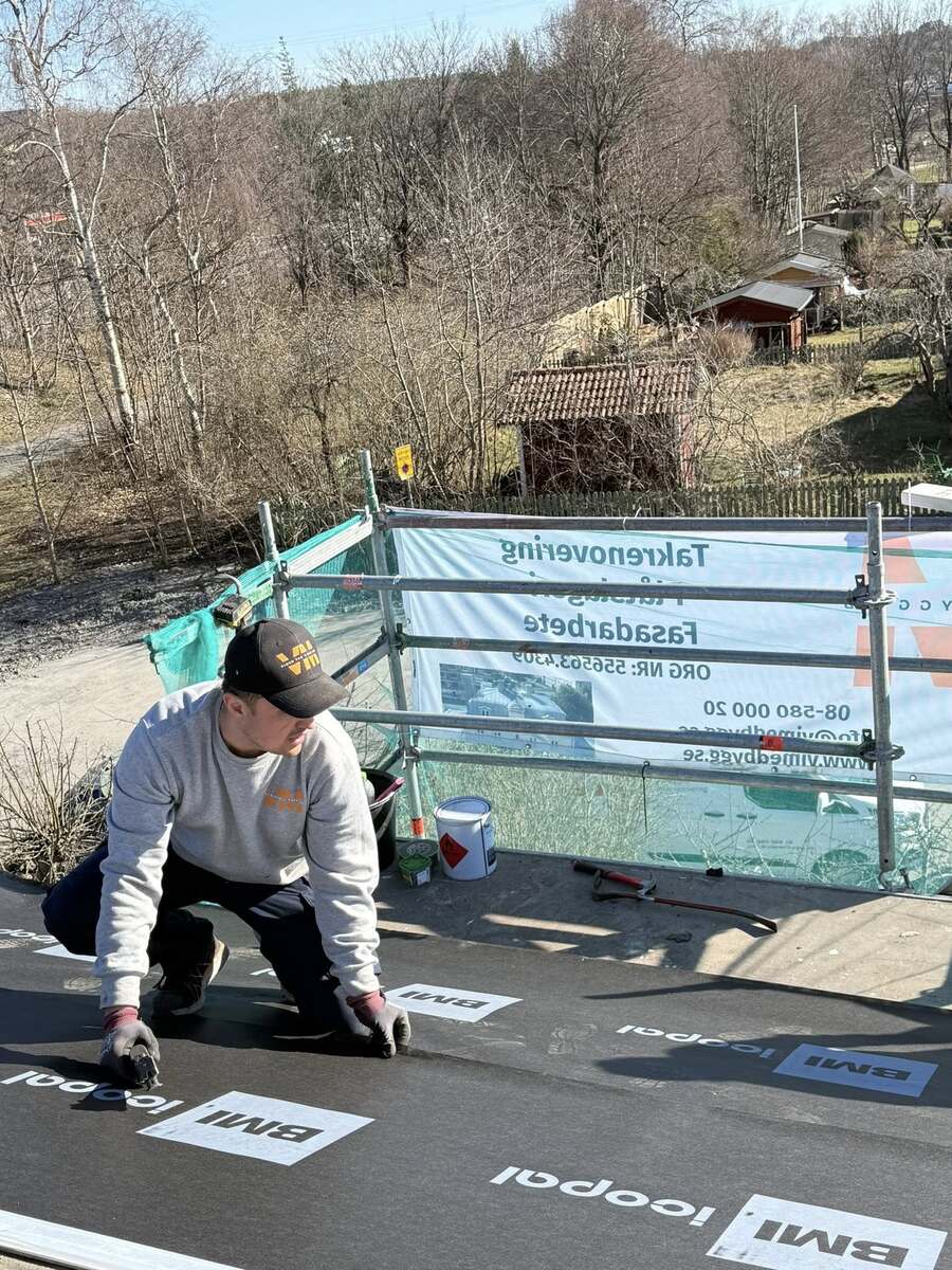 Företagsbild från Vimed Tak & Bygg AB