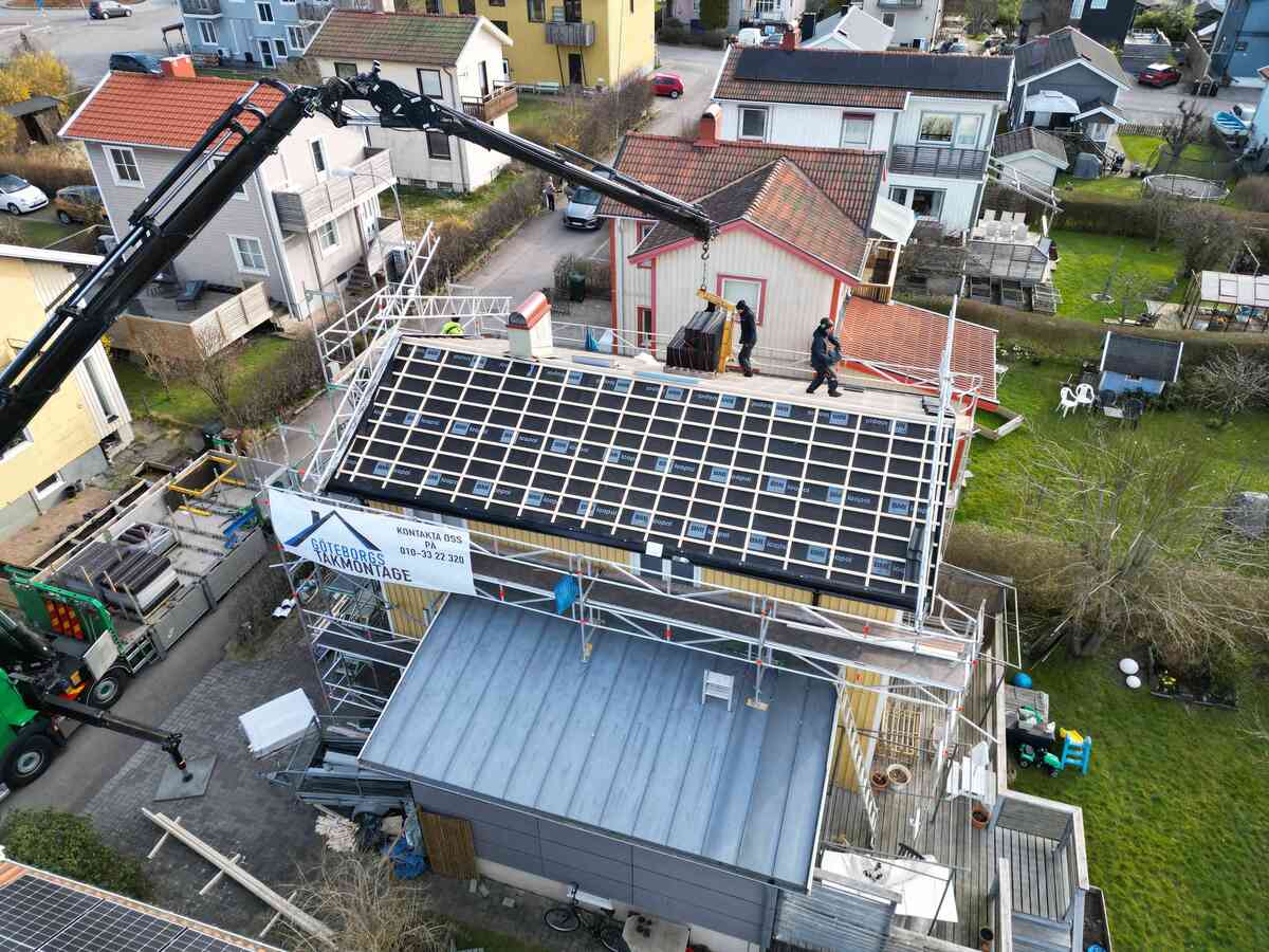 Bild på Göteborgs Takmontage AB – takföretag & takläggare i Göteborg (Västra Götalands län)