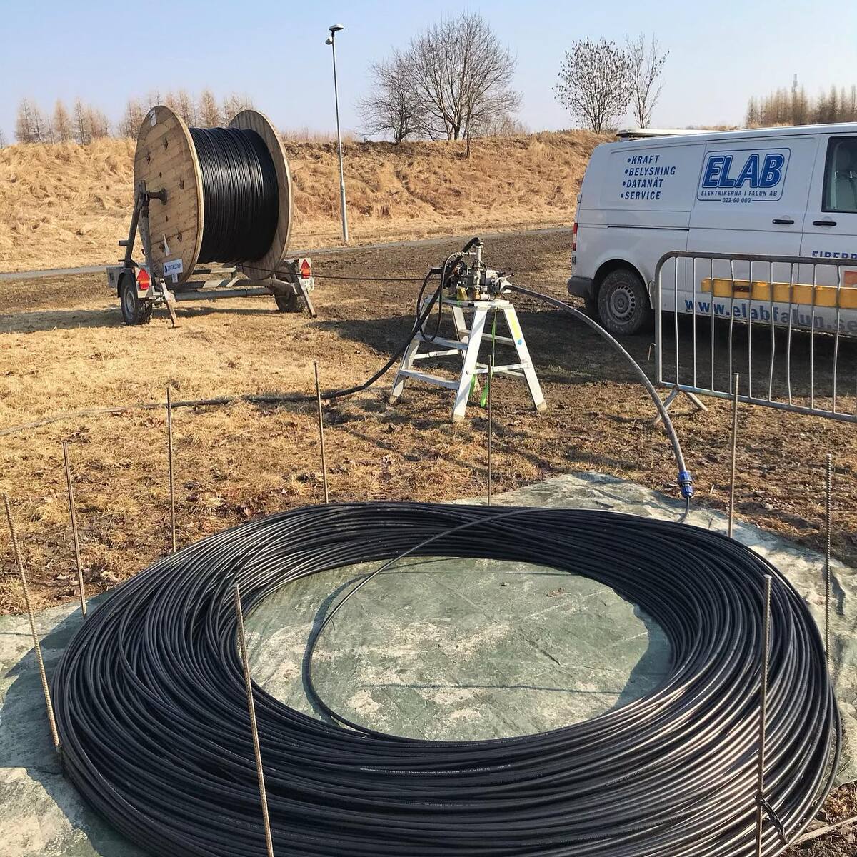 Företagsbild på Elektrikerna i Falun AB – elektriker i Dalarnas län