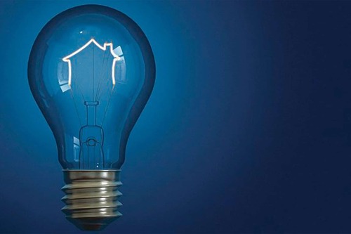 solceller i kombination med led-belysning