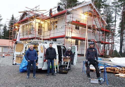 teamet på solkraft Sverige