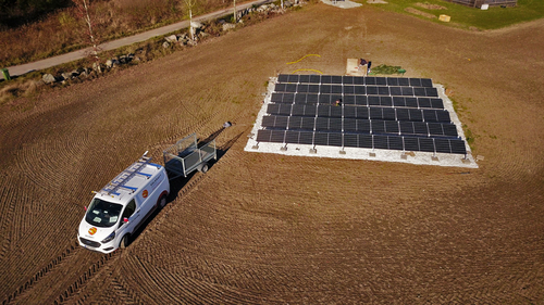 Företagsbild på Solkraft Sverige – En solcellsföretag i Västra Götalands län