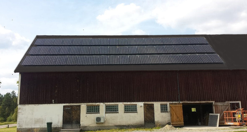 Solcellsanläggning Sävsjö