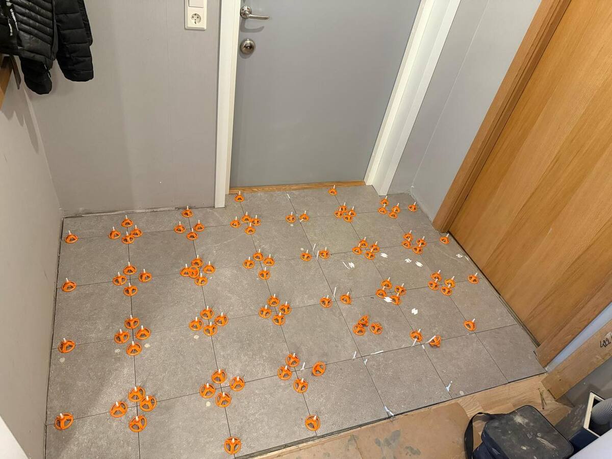 pågående hallrenovering