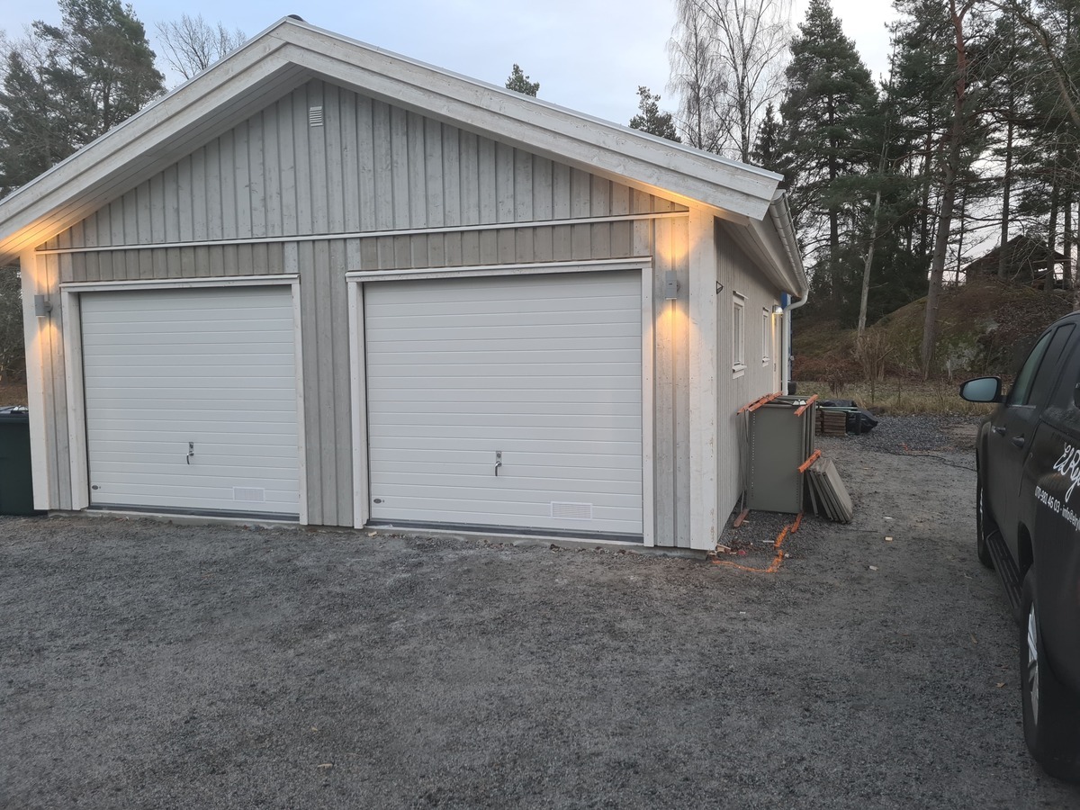 Nyinstallerad belysning i Åkersberga