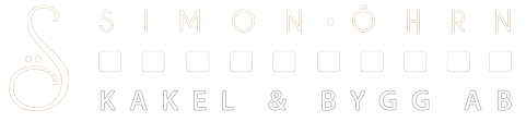 Simon Öhrn Kakel & Bygg AB logotyp