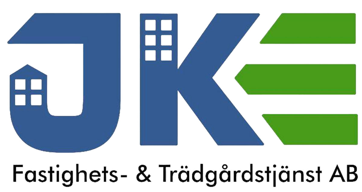 Logotyp till JKE Fastighets & Trädgårdstjänst AB