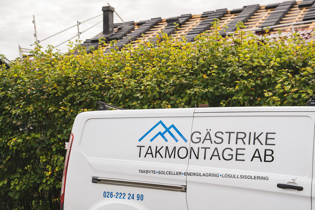 Företagsbild på Gästrike Takmontage – Ett takföretag i Sandviken