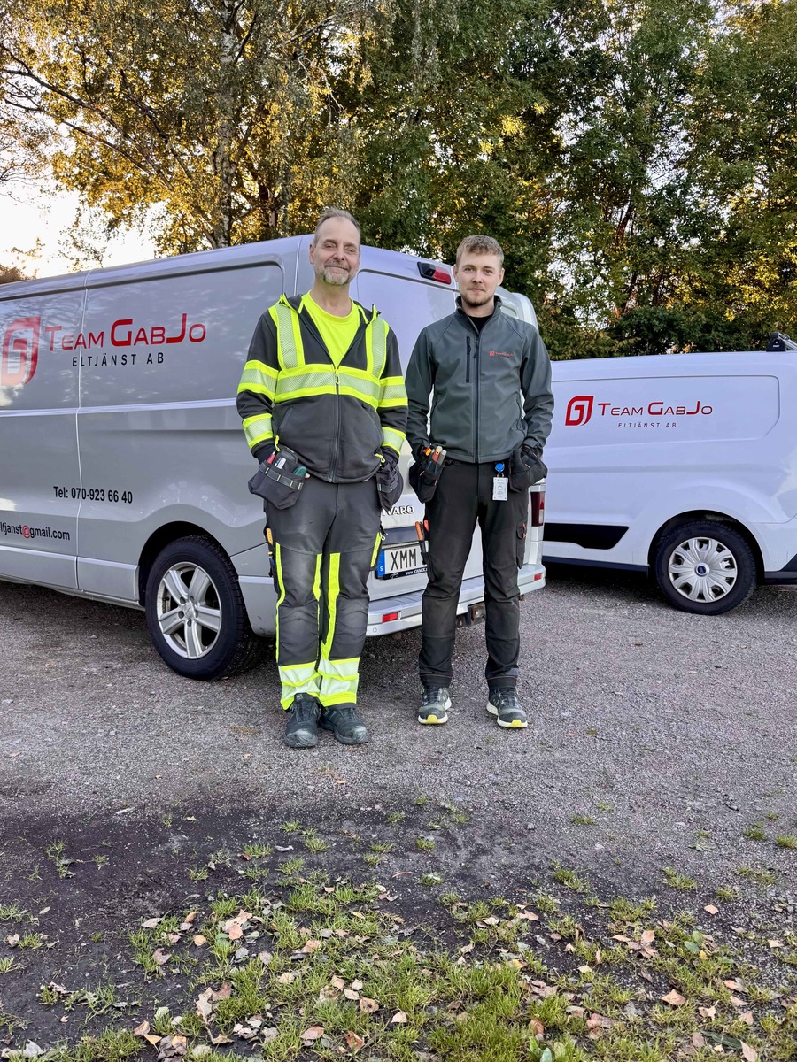 Företagsbild på Team Gabjo Eltjänst AB – Ett elföretag i Skåne län 2025