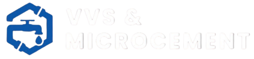 VVS och Microcement logotyp