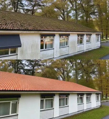 Företagsbild på Bostadstvättarna – En takläggare i Uppsala län