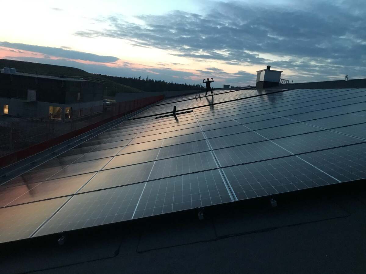 Bild tagen av Solkraft Sverige