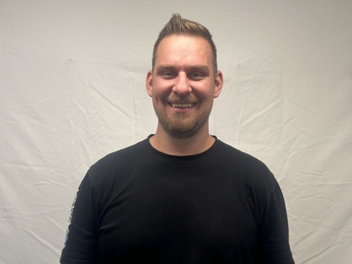 Mattias Eriksson på Vingåkers Elektriska 