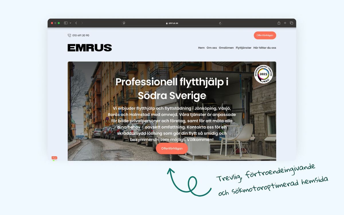 Företagsbild på Smartproduktion – Ett företag i Borlänge