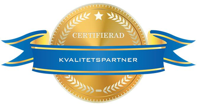 Certifierad Kvalitets partner