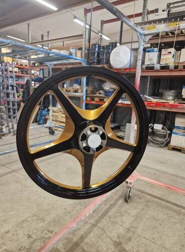 Företagsbild från Mora Pulverlackering AB