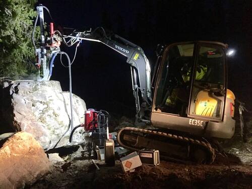Stenspräckning - Tjänst från Markarbete Västerås