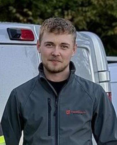 Simon Gabrielsson på Team Gabjo Eltjänst 