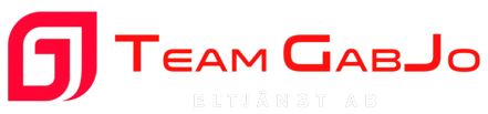 Team Gabjo Eltjänst logotyp