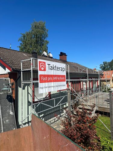 Företagsbild på Takterapi – Ett takföretag i Gävleborgs län