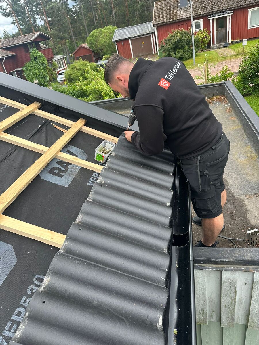 Företagsbild på Takterapi – Ett takföretag i Gävleborgs län