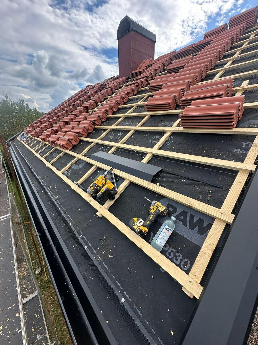 Företagsbild på Takterapi – takläggare i Gävleborgs län