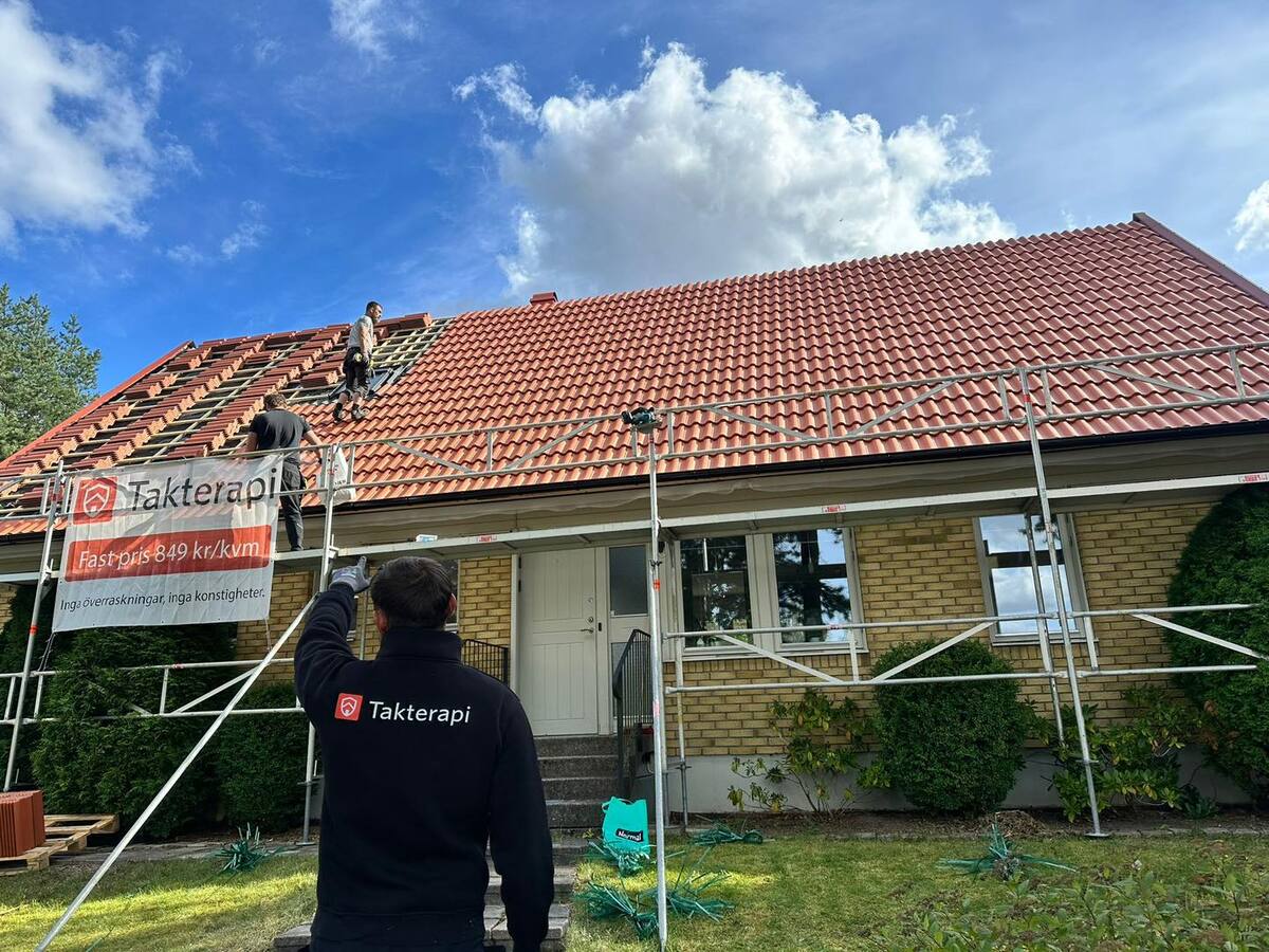 Bild på Takterapi – takläggare i Gävleborgs län