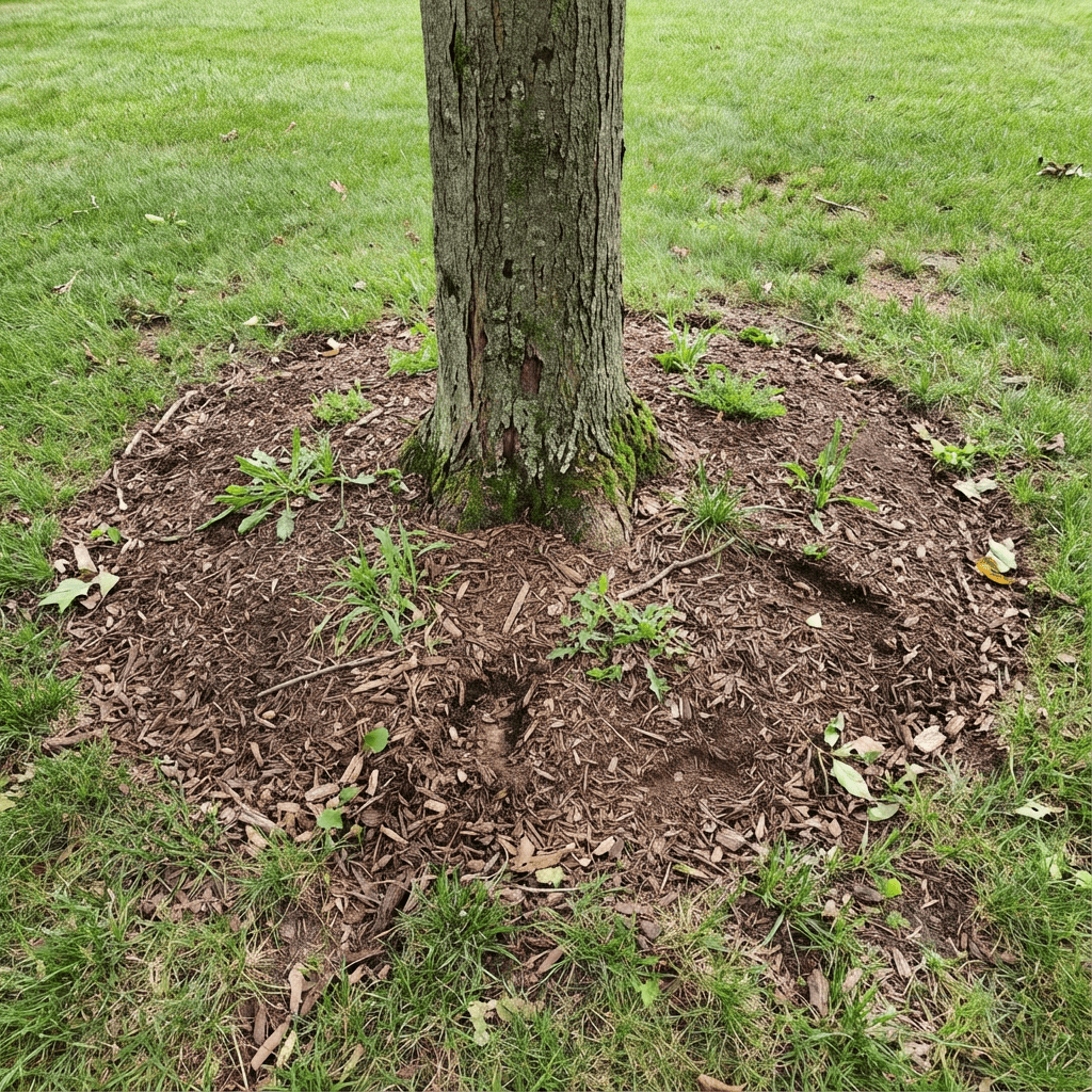 Bild från Wasa Trädfällning