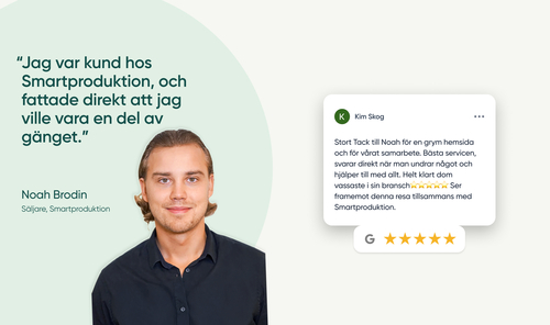 säljare Smartproduktion