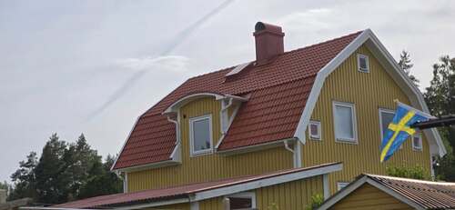 Takrenovering av villa utförd av Trygga Tak