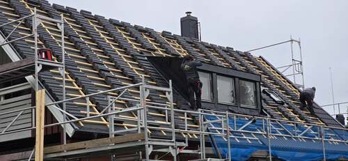 Takbyte med nytt underlag och takfönster utfört av Trygga Tak