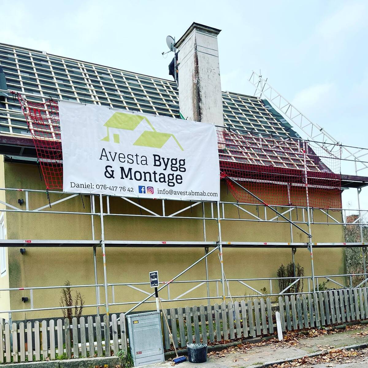 Företagsbild på Avesta Bygg & Montage – En snickare i Dalarnas län