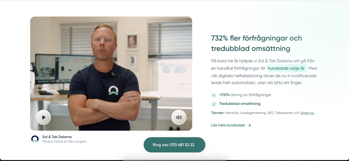 Företagsbild på Smartproduktion – webbyråer i Dalarnas län