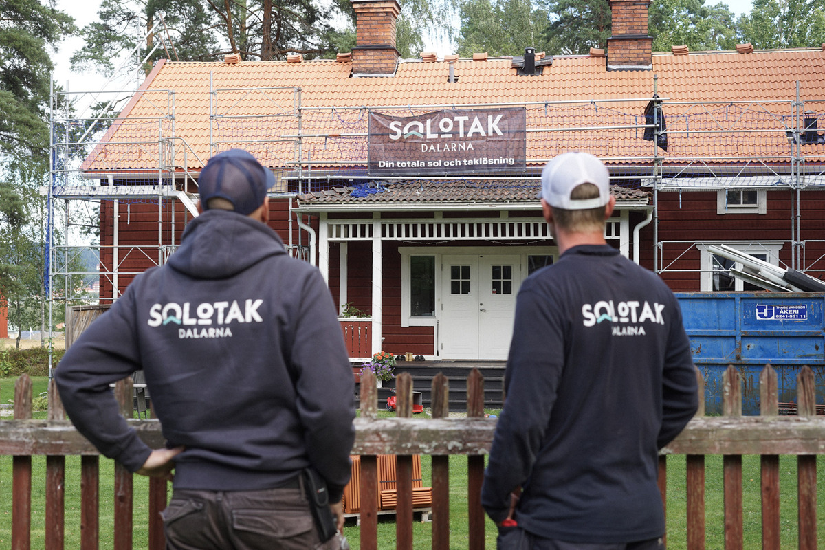 Bild på Sol och Tak Dalarna AB – takföretag & takläggare i Borlänge (Dalarnas län)