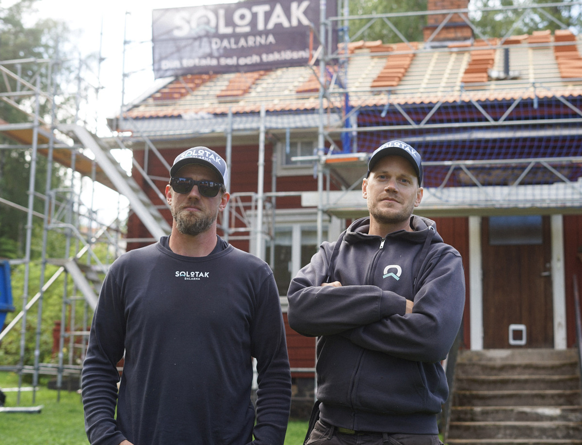Företagsbild på Sol och Tak Dalarna AB – En takläggare i Dalarnas län